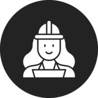 Qa Engineer Female Vector Icon