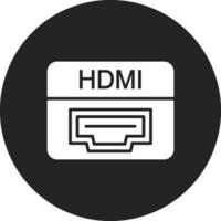 hdmi Puerto vector icono