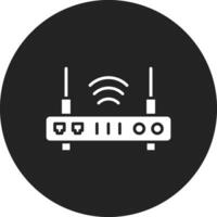 Wireless Router Vector Icon