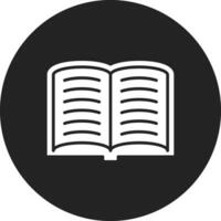 Open Book Vector Icon