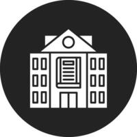 Library Building Vector Icon