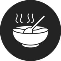 icono de vector de sopa