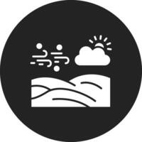 Desert Weather Vector Icon