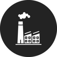 Factory Chimneys Vector Icon