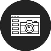 Camera Website Vector Icon