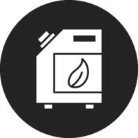 Biofuel Can Vector Icon