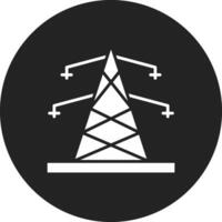 icono de vector de torre eléctrica