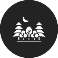 Tree Landscape Vector Icon