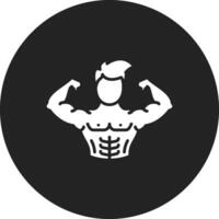 Body Builder Vector Icon