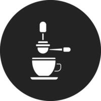 icono de vector de filtro de café