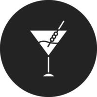 icono de vector de martini