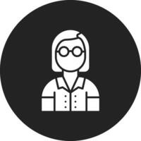 Female Professor Vector Icon