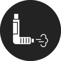 icono de vector de inhalador