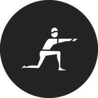 Low Lunge Right Vector Icon