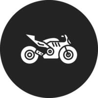 Race Bike Vector Icon