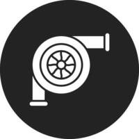 icono de vector turbo