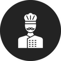 icono de vector de chef