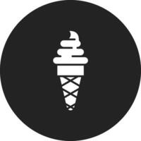 icono de vector de helado