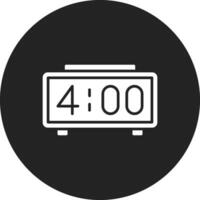 icono de vector de reloj digital