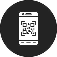 Mobile Qr Code Vector Icon