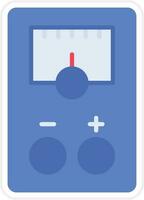 Voltmeter Vector Icon