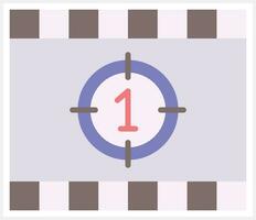 Cinema Countdown Vector Icon