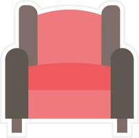 Cinema Sofa Vector Icon