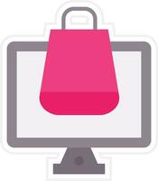 ECommerce Screen Vector Icon