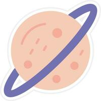 Saturn Vector Icon