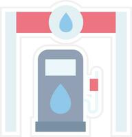 Gas Station Vector Icon