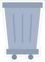 Trash Can Vector Icon