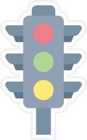 Traffic Lights Vector Icon