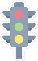 Traffic Lights Vector Icon