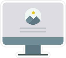 Computer Website Vector Icon