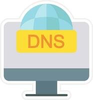 dns vector icono