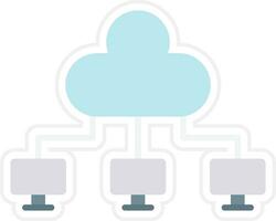 Cloud Computing Vector Icon