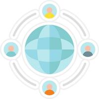 User Connection Vector Icon