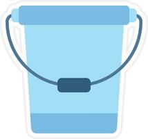 Water Bucket Vector Icon