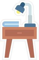 Night Stand Vector Icon