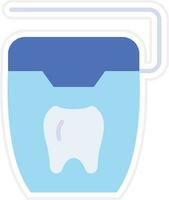 Dental Floss Vector Icon