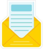 E Newsletter Vector Icon