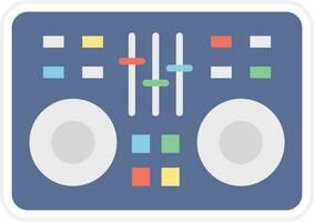 DJ Mixer Vector Icon