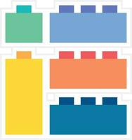 Blocks Vector Icon