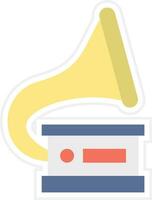 Gramophone Vector Icon