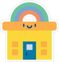 Kindergarten Vector Icon