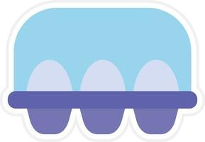 Egg Carton Vector Icon