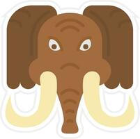 Mammoth Vector Icon