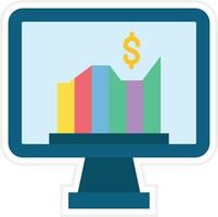 Market Statistics Vector Icon