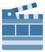 Clapperboard Vector Icon