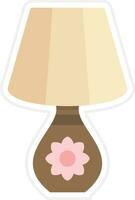 Table Lamp Vector Icon